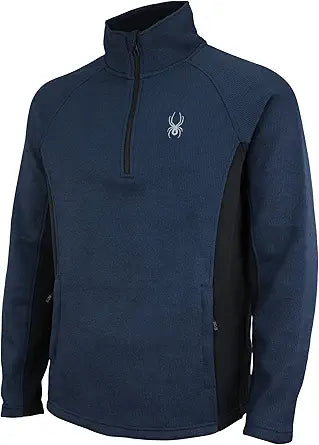 Spyder Boundless Men's 1/4 Zip Fleece Pullover — main product image