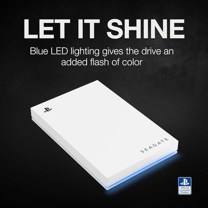 Seagate STLV5000100 Game Drive for PS5 - 5TB External HDD - Licensed