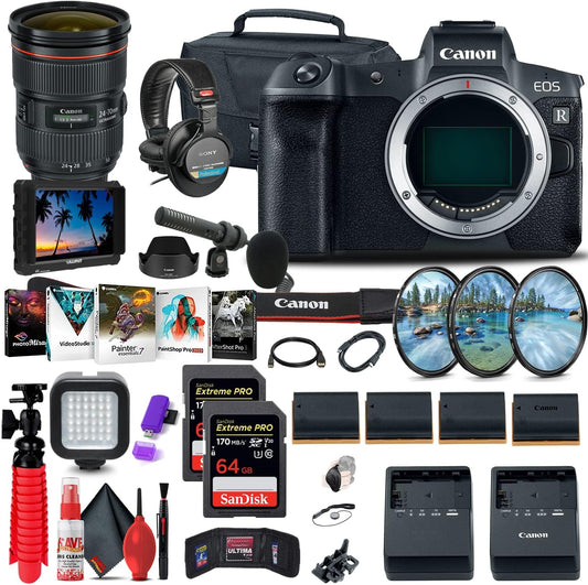 Canon 3075C002 EOS R Mirrorless Camera Bundle (Renewed)