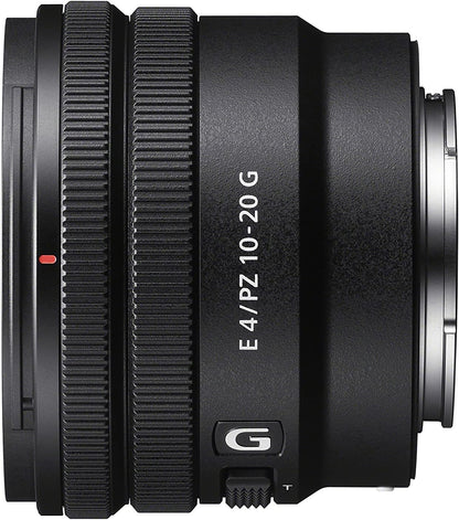 Sony SELP1020G E PZ 10-20mm F4 G APS-C Lens