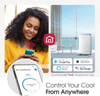 LG LP1022FVSM 10000 BTU Smart Portable Air Conditioner