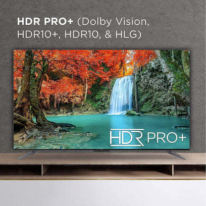 TCL 50S4 50-Inch 4K R0ku TV with Wall Mount, Renewed