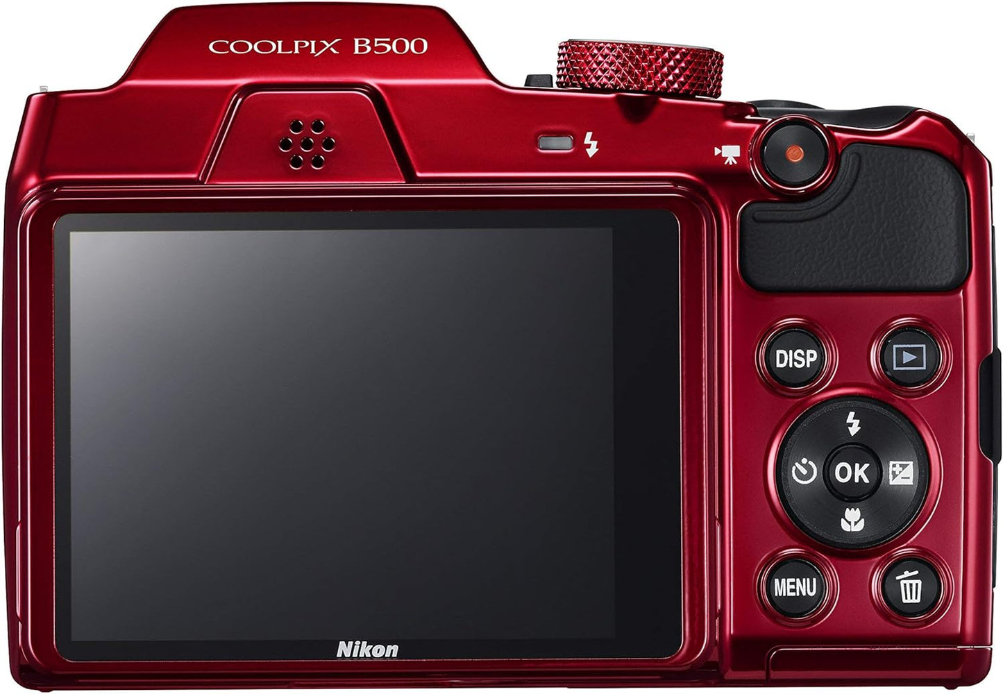 Nikon CRTNKCPB500RRB COOLPIX B500 16MP 40x Zoom (Renewed)