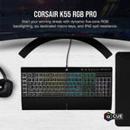 Corsair CH-9226765-NA K55 RGB PRO Gaming Keyboard