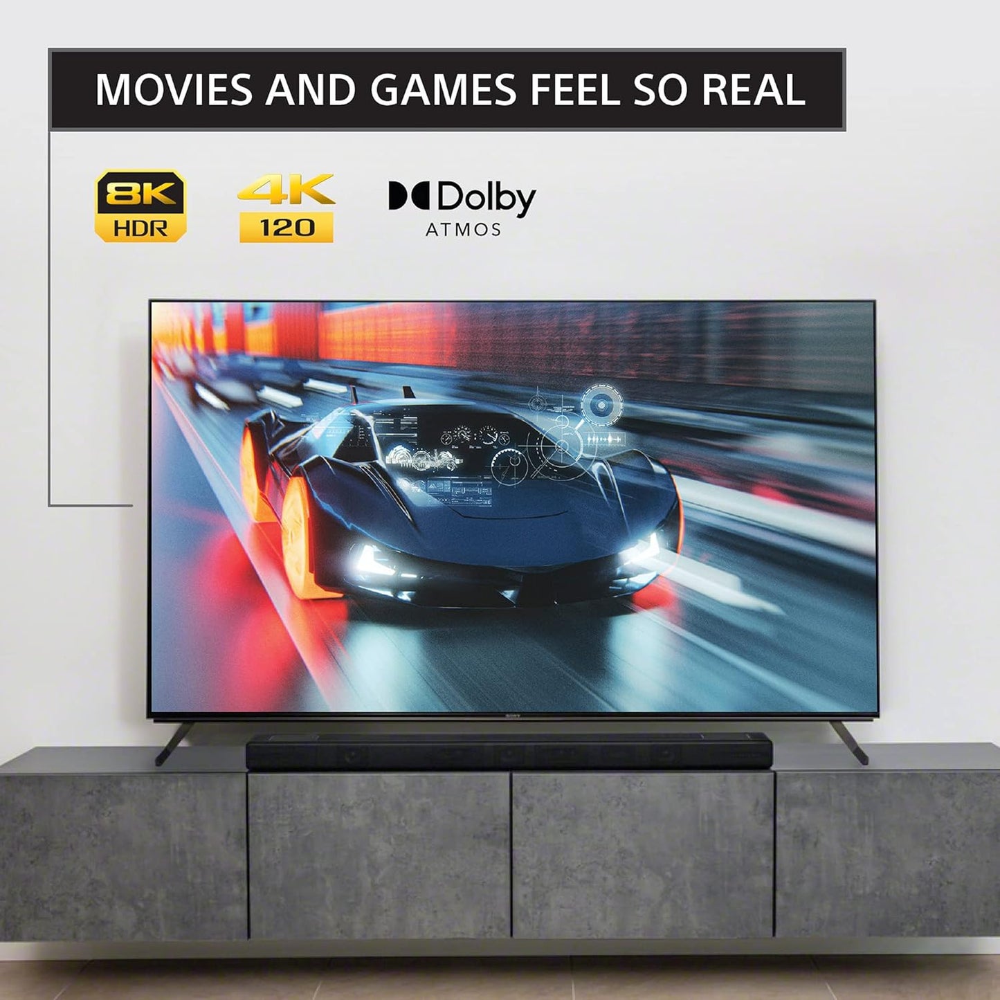 Sony HT-A5000 & A90J 65" OLED Home Theater Bundle
