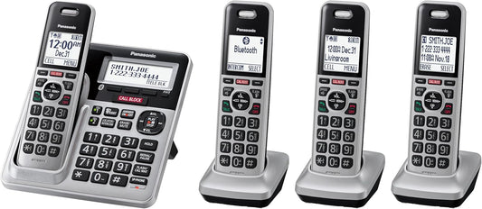 Panasonic KX-TG994 DECT 6.0 Bluetooth 4-Handset Phone (Renewed)