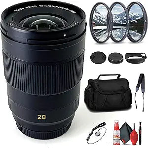 Leica APO-Summicron-SL 28mm f/2 ASPH Wide-Angle Lens Bundle