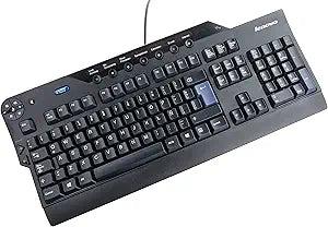 Lenovo 73P2640 Enhanced Performance Spanish USB Keyboard - Ergonomic — main product image