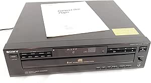 Sony CDP-C325 Multi Disc CD Player Changer — main product image