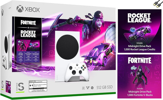 Microsoft Xbox Series S Fortnite/Rocket League Bundle (Renewed)