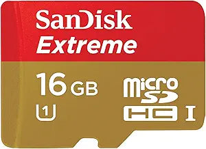SanDisk SDSDQXL-016G Extreme 16GB MicroSDHC Card