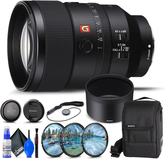 Sony FE 135mm f/1.8 GM Lens Renewed Bundle