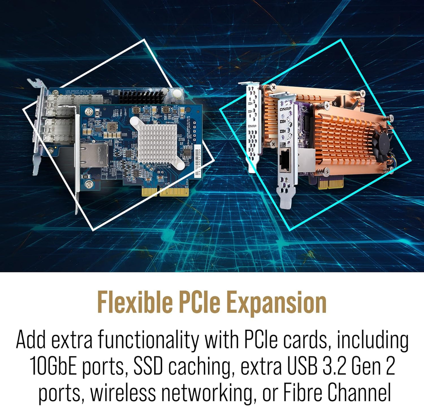 QNAP TS-673A-SW5T 6-Bay NAS AMD Ryzen 2.5GbE Switch