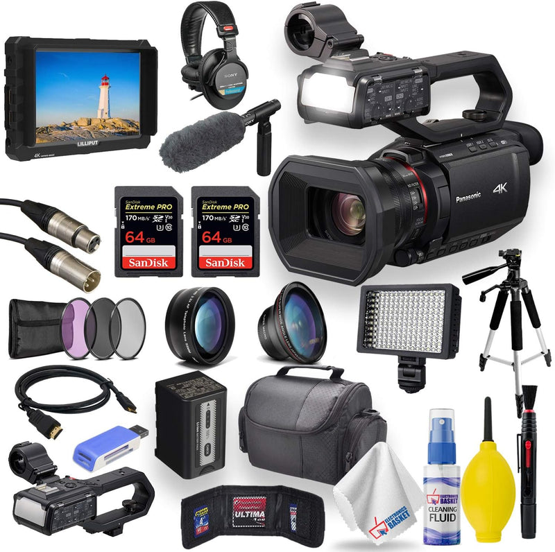 Panasonic HC-X2000 4K Camcorder Pro Bundle (Renewed) — main product image