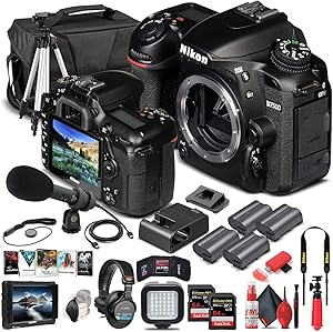 Nikon 1581 D7500 DSLR Camera Body Bundle (Renewed)