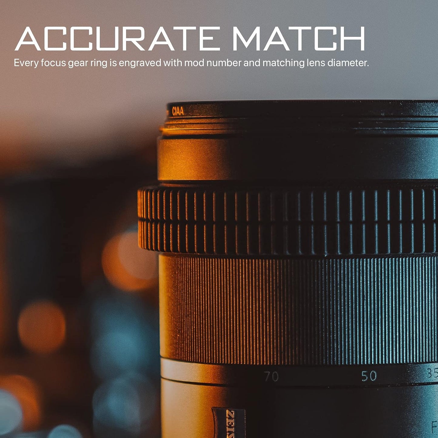 Tilta TA-FGR-5658 56-58mm Seamless Focus Gear Ring