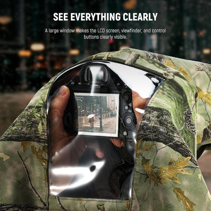 Neewer PB021 Camera Rain Cover Camouflage Medium
