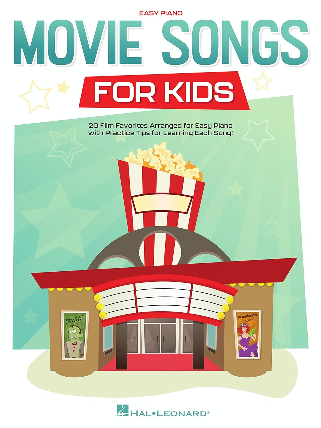 Hal Leonard Corporation Movie Songs for Kids Easy Piano