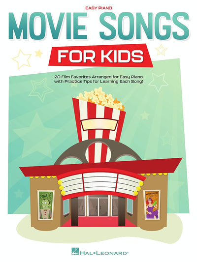 Hal Leonard Corporation Movie Songs for Kids Easy Piano