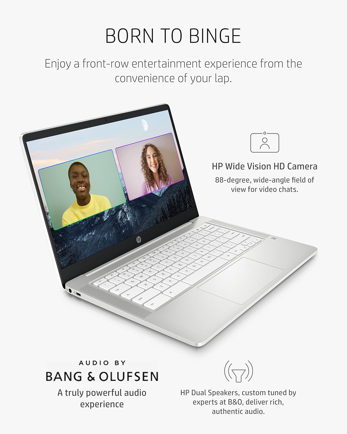 HP 14a-na0170nr Chromebook 14" FHD Laptop