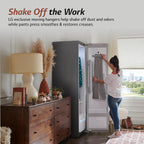 LG S3MFBN Styler Steam Closet, Sanitize & Refresh