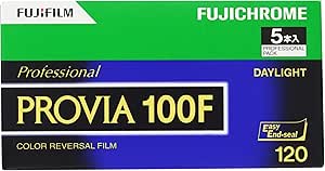 Fujifilm 120 PROVIA100F EP Professional Film (5-Pack)