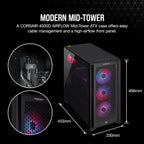 Corsair CS-9050086-NA Vengeance i7500 RTX 4080 Super Gaming PC