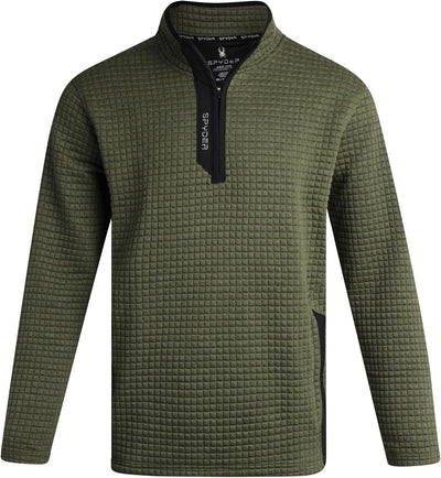 Spyder Men's Quarter Zip UPF 30+ Sweatshirt