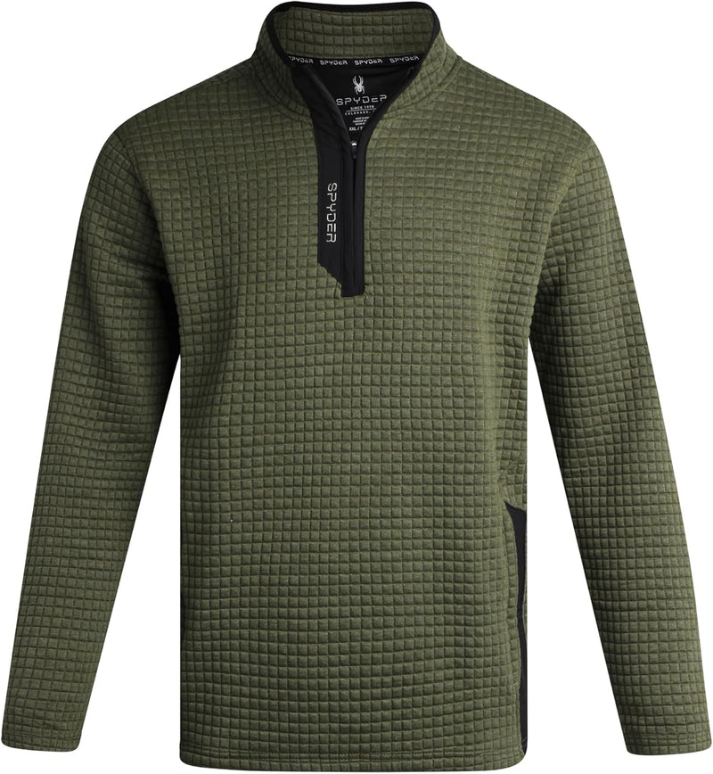 Spyder Men's Quarter Zip UPF 30+ Sweatshirt — main product image