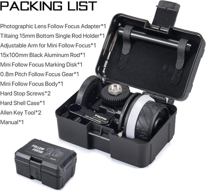 Tilta FF-T06 Pocket Follow Focus with A/B Stops