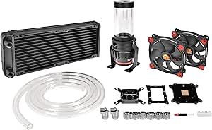 Thermaltake CL-W196-CU00RE-A Pacific Gaming R240 D5 LCS Water Cooling Kit — main product image