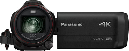 Panasonic HC-VX870K 4K Ultra HD Camcorder WiFi