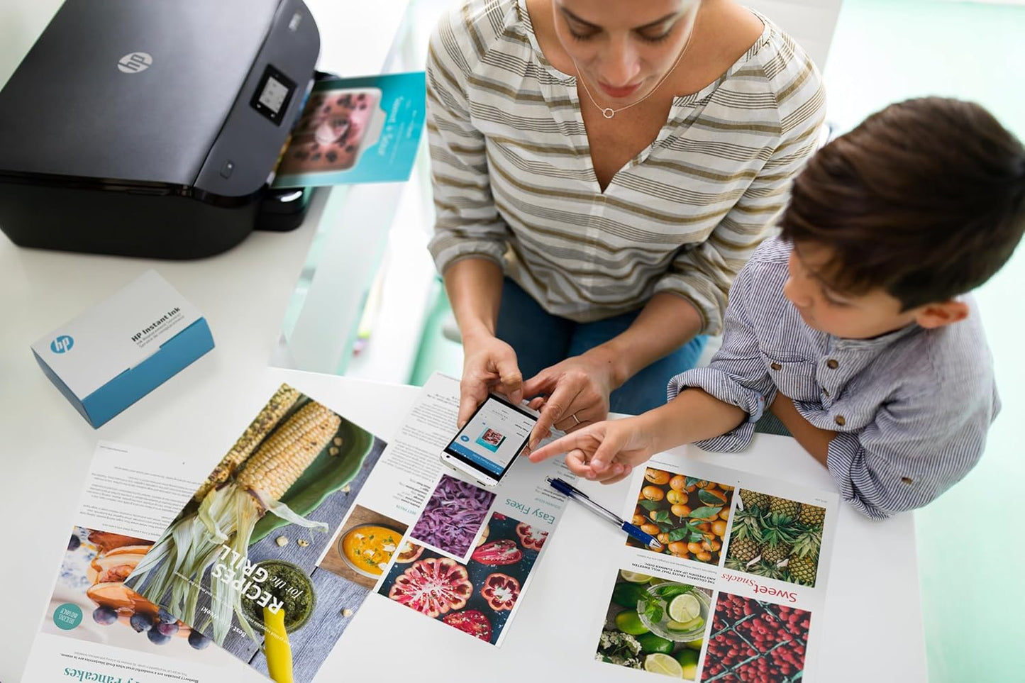 HP Envy Photo 6255 Wireless All-in-One Color Printer - Alexa Compatible