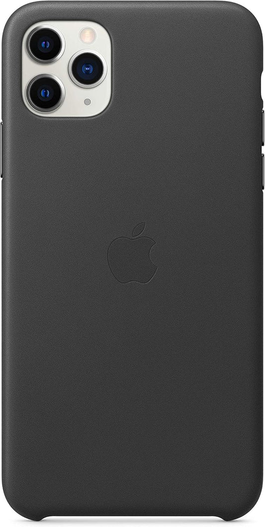 Apple iPhone 11 Pro Max Black Leather Case