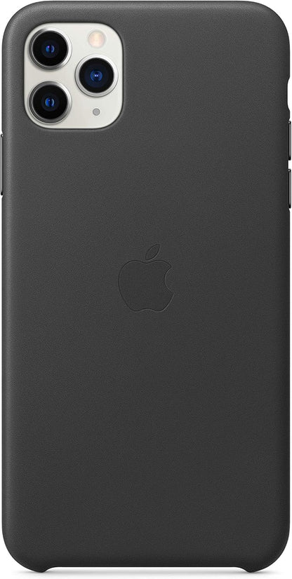 Apple iPhone 11 Pro Max Black Leather Case