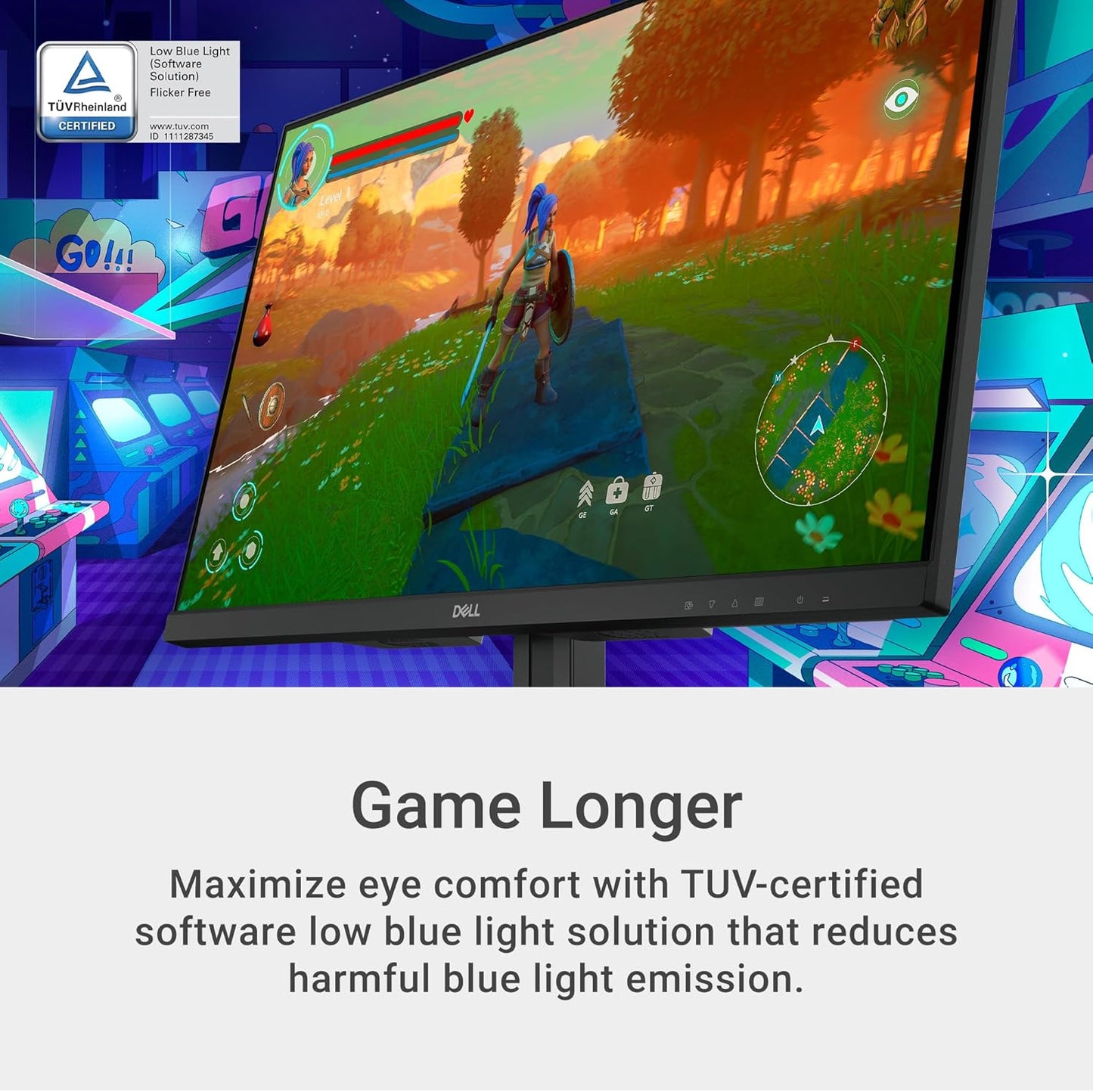 Dell G2725D 27" QHD 180Hz Gaming Monitor