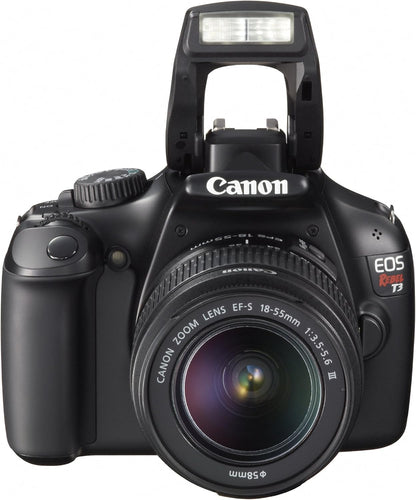 Canon 703670551277 EOS Rebel T3 DSLR Camera 18-55mm Lens Renewed