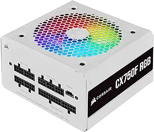 Corsair CP-9020227-NA CX750F RGB 750W White PSU — main product image
