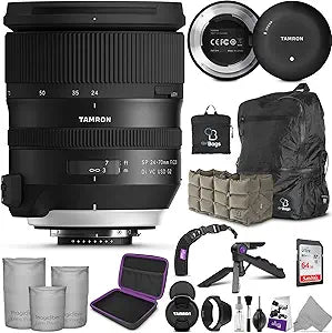 Tamron 24-70mm SP f/2.8 G2 Nikon Lens Bundle