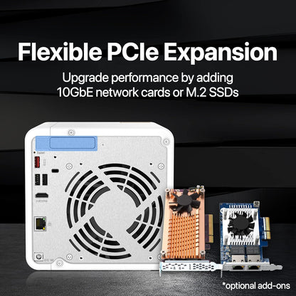 QNAP TS-462-4G-US 4-Bay 2.5GbE Multimedia NAS