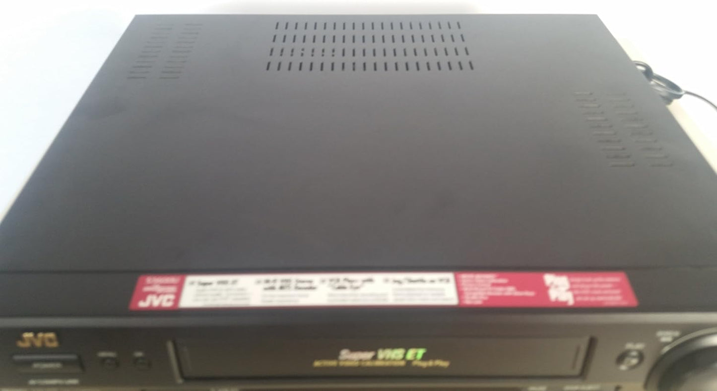 JVC HR-S3600U 4-Head S-VHS VCR Recorder Player