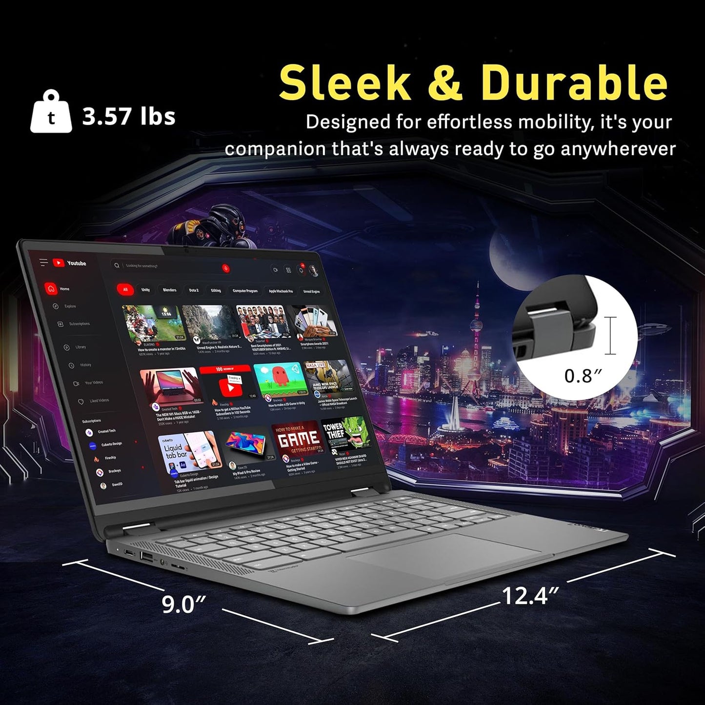 Lenovo IdeaPad Flex 5i 14" 2-in-1 Chromebook i3, 8GB, 128GB, Chrome OS