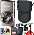 Canon PowerShot IXY 650 ELPH 360 HS Digital Camera Bundle (Renewed)