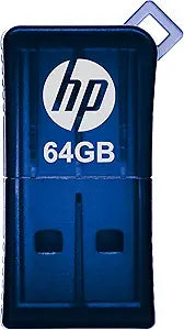 HP P-FD64GHP165-GE 64GB Blue USB 2.0 Flash Drive — main product image
