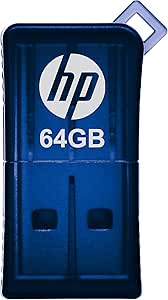 HP P-FD64GHP165-GE 64GB USB 2.0 Flash Drive - Blue — main product image