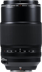 Fujifilm 16559168 XF80mm Macro Lens OIS Weather Resistant
