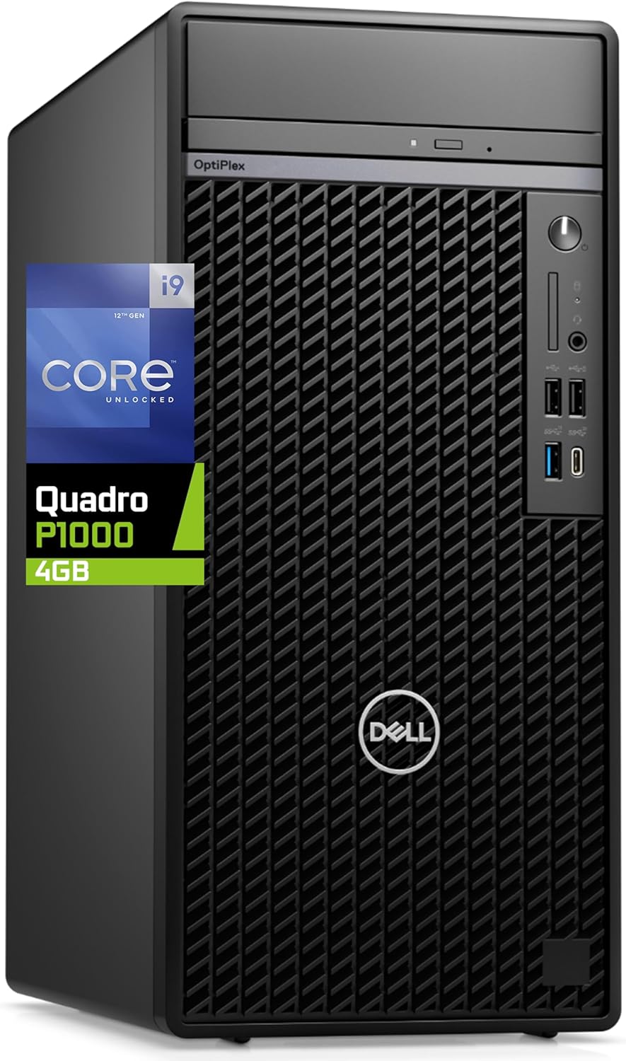 Dell 7000 Optiplex i9 Desktop 64GB 4TB SSD Quadro P1000