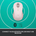 Logitech 910-006593 Signature M550 Rose Wireless Mouse