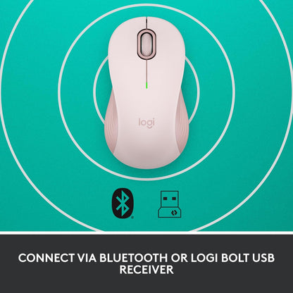 Logitech 910-006593 Signature M550 Rose Wireless Mouse