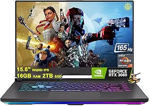 Asus ROG Strix G15 Gaming Laptop Ryzen 7 RTX 3060